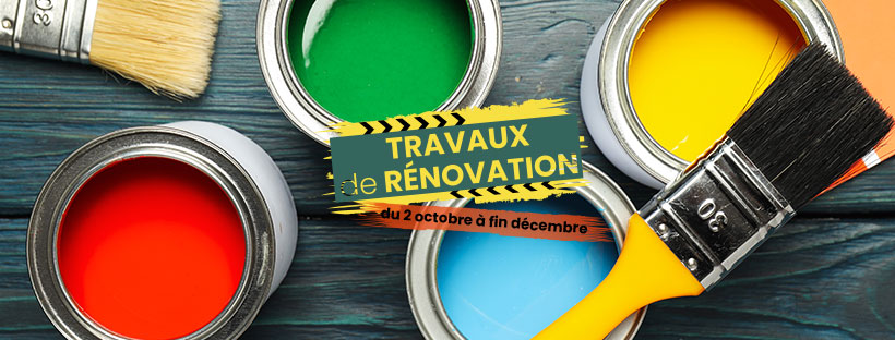 Travaux de rénovation